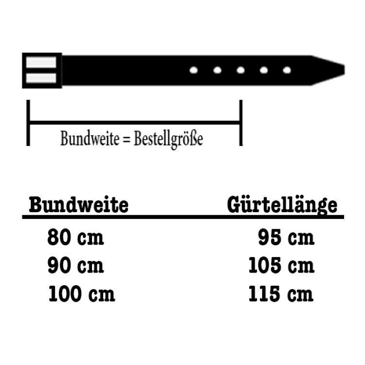 Fashiongürtel Damen (LB-101 black)