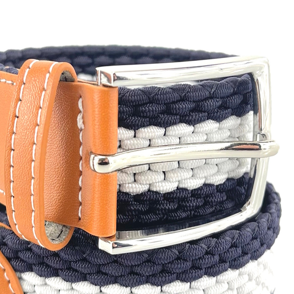 Stretchgürtel (LB-61 navy/grey)