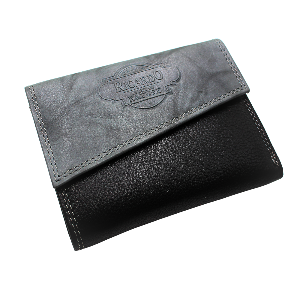 Nappa-Leder Bicolor Damen Geldbörse (1251)
