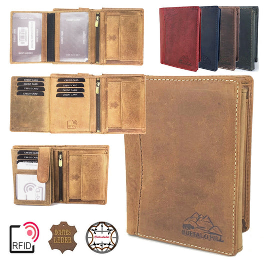 Hunterleder Herren Geldbörse (2395)