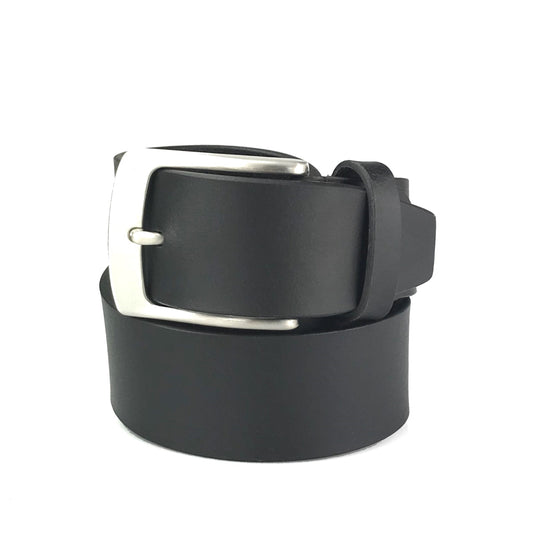 Büffelleder Gürtel (BWC-2813 black)