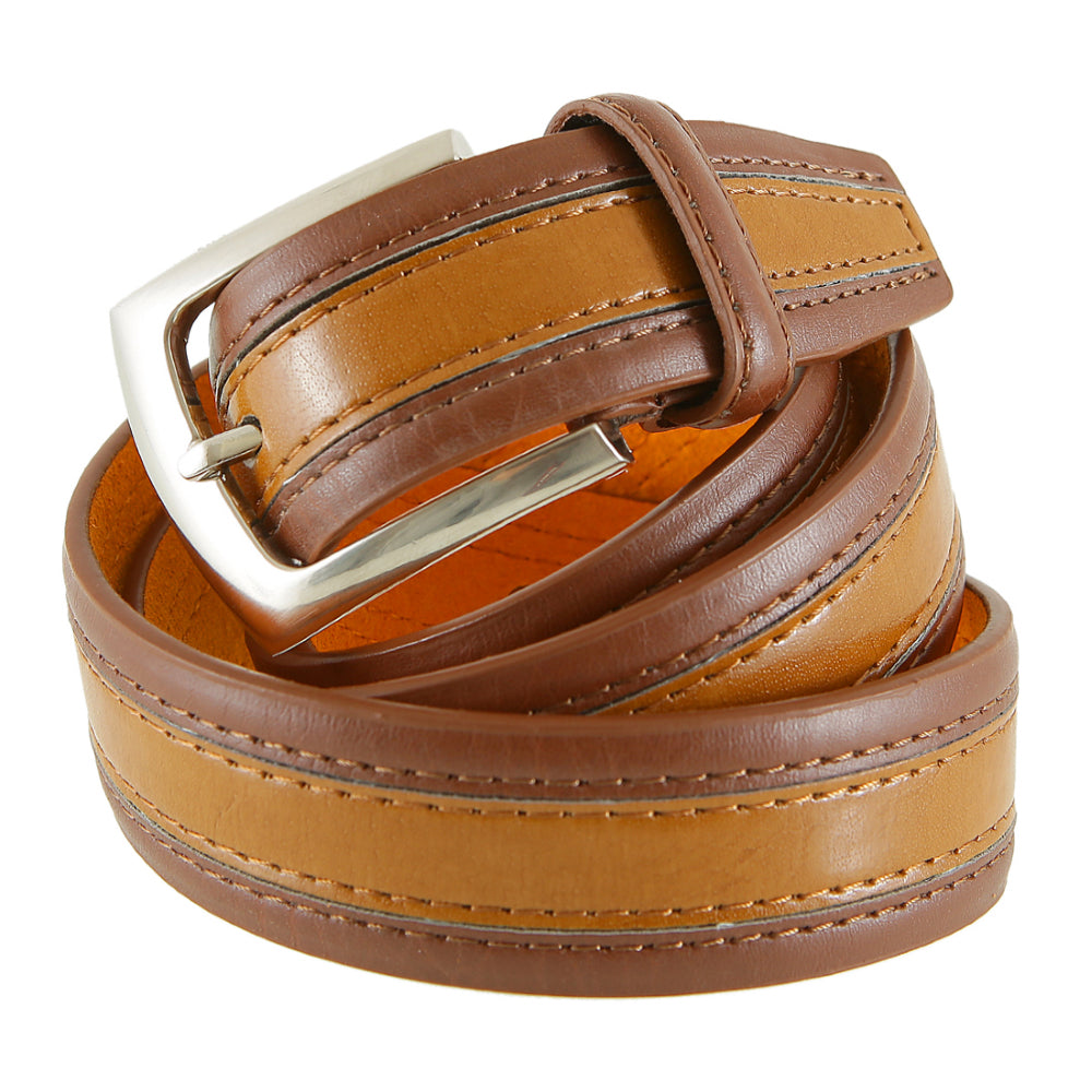Fashiongürtel Herren (LB-14 brown/tan)