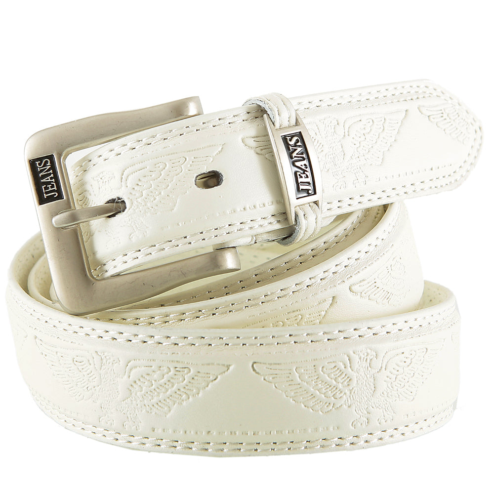 Fashiongürtel Herren (LB-26 white)