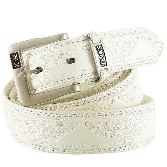 Fashiongürtel Herren (LB-26 white)