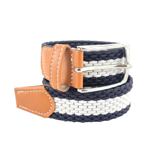 Stretchgürtel (LB-61 navy/grey)
