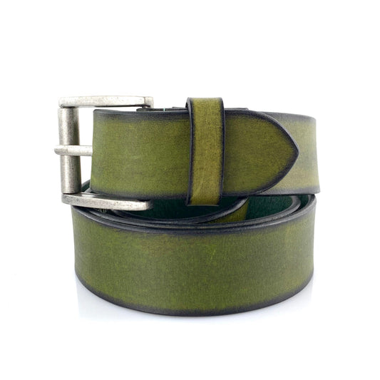 Büffelleder Gürtel (BWC2851 olive-green)